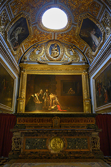 Beheading of St. John the Baptist Caravaggio